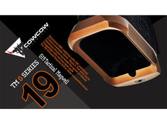 COWCOW TECHNOLOGY アルミCNC タクティカルマグウェル G19 [カラー：ブラック / FDE / シルバー]