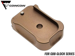 COWCOW TECHNOLOGY アルミCNC タクティカルマガジンダンパー GLOCK [カラー：ブラック / FDE / ゴールド / レッド / シルバー]