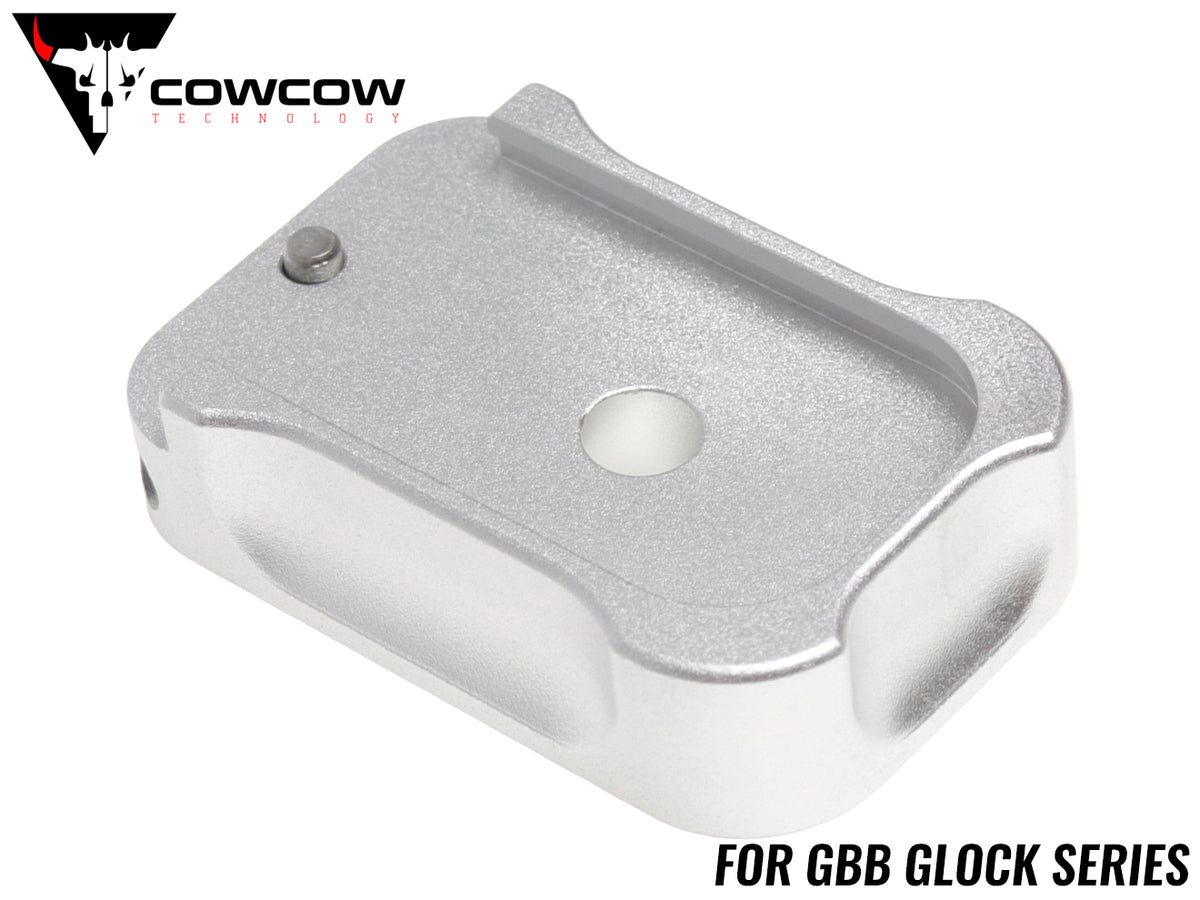 COWCOW TECHNOLOGY アルミCNC タクティカルマガジンダンパー GLOCK [カラー：ブラック / FDE / ゴールド / レッド / シルバー]