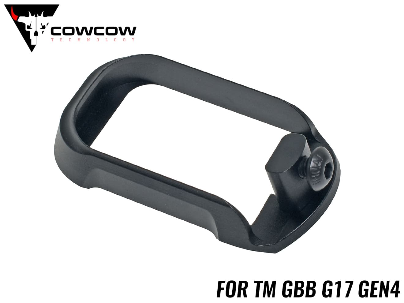 COWCOW TECHNOLOGY アルミCNC タクティカルマグウェル TM G17 Gen4 [カラー：ブラック / フラットダークアース / シルバー]