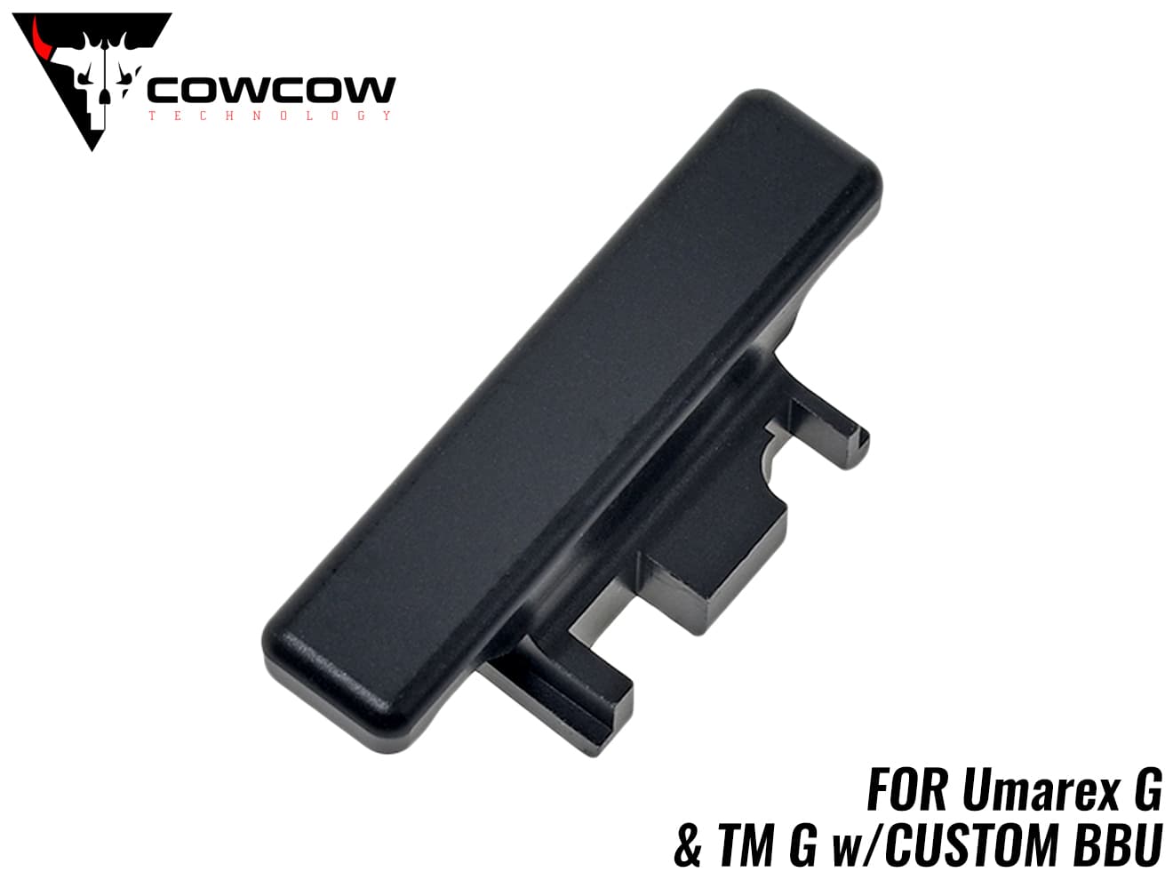 COWCOW TECHNOLOGY アルミCNC タクティカルコッキングハンドル TM & Umarex G [カラー：シルバー / ブラック]