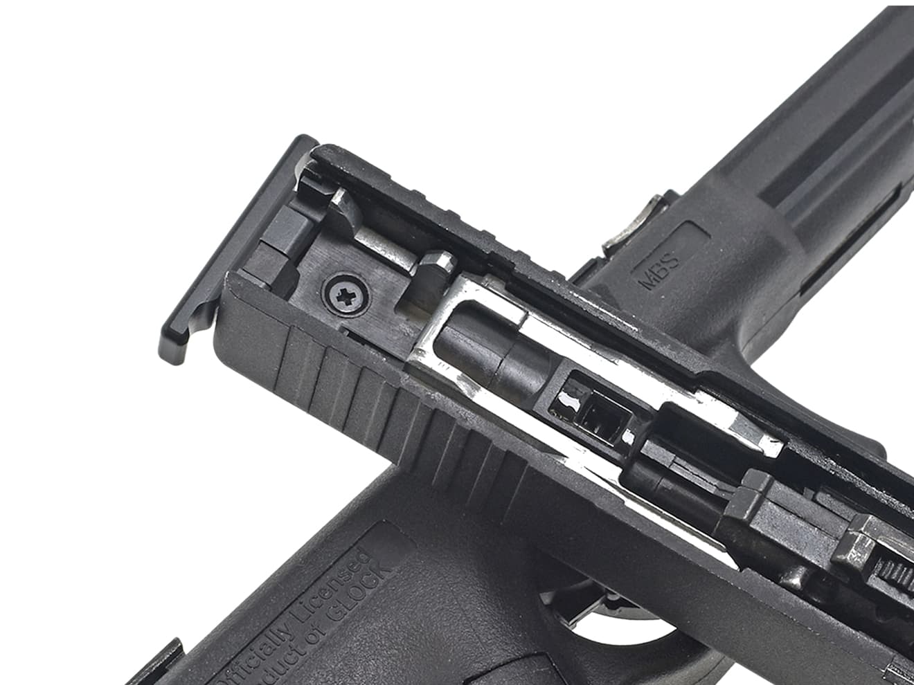 COWCOW TECHNOLOGY アルミCNC タクティカルコッキングハンドル TM & Umarex G [カラー：シルバー / ブラック]