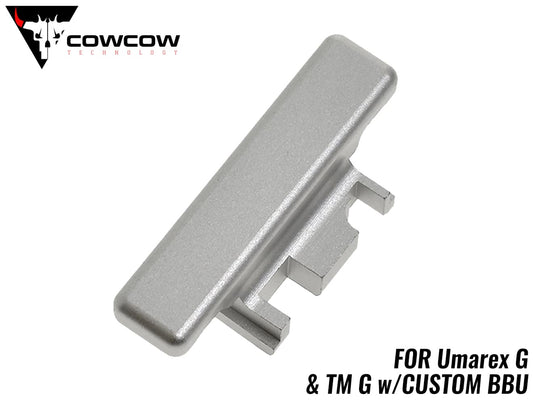 COWCOW TECHNOLOGY アルミCNC タクティカルコッキングハンドル TM & Umarex G [カラー：シルバー / ブラック]
