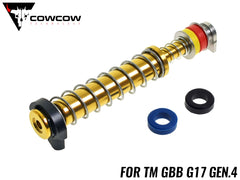 COWCOW TECHNOLOGY ステンレス リコイルスプリングガイド TM G17 Gen4 [カラー：ブラック / ゴールド / シルバー]