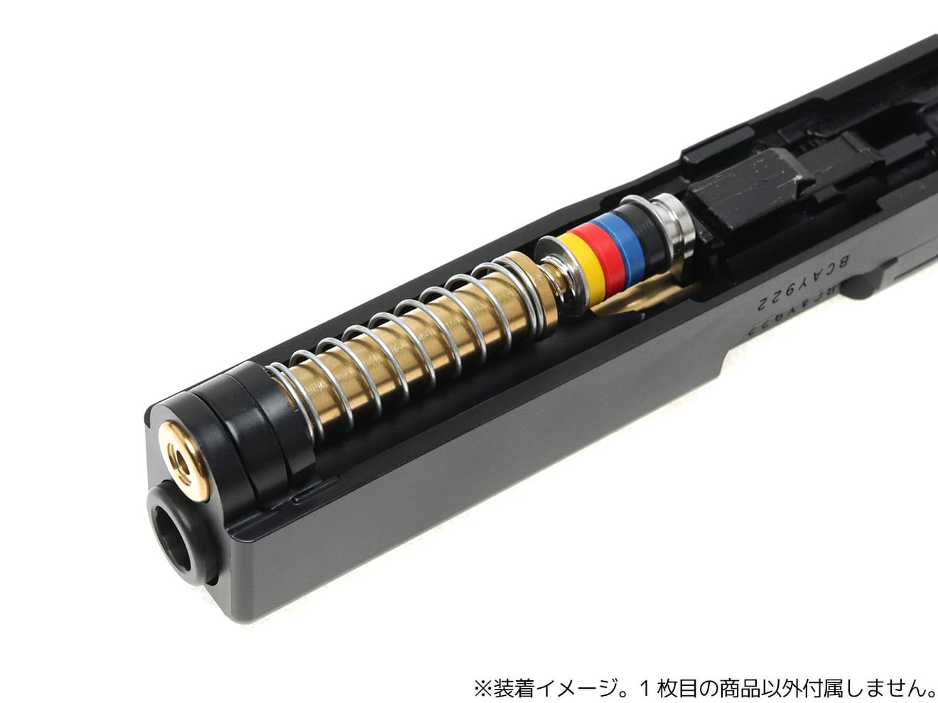 COWCOW TECHNOLOGY ステンレス リコイルスプリングガイド TM G17 Gen4 [カラー：ブラック / ゴールド / シルバー]