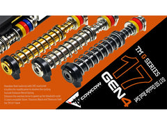 COWCOW TECHNOLOGY ステンレス リコイルスプリングガイド TM G17 Gen4 [カラー：ブラック / ゴールド / シルバー]