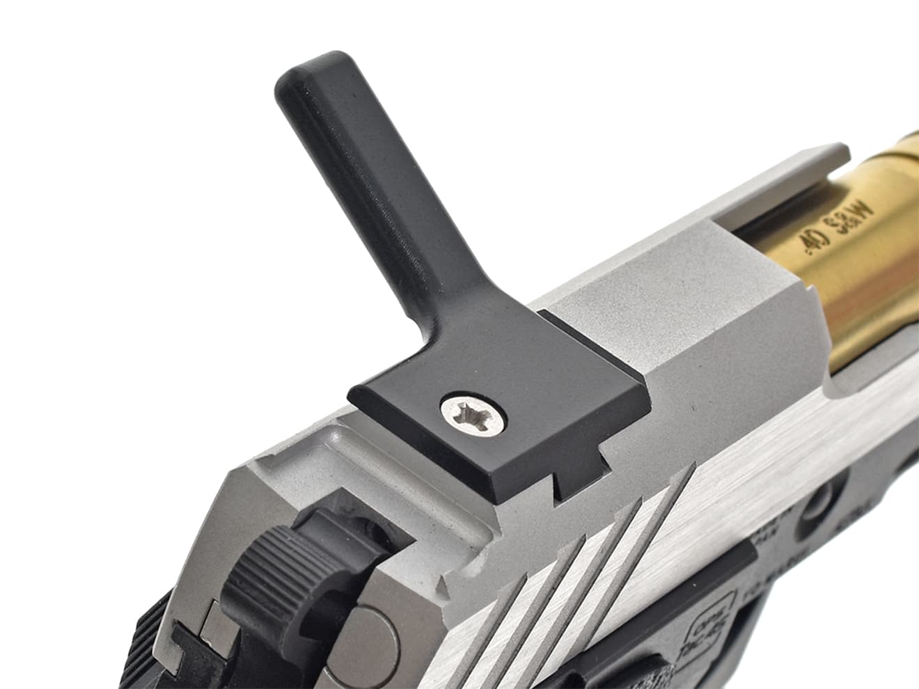 COWCOW TECHNOLOGY アルミCNC RAW コッキングハンドル スタンダード C 左出し用 TM Hi-Capa [カラー：シルバー / ブラック / ゴールド]