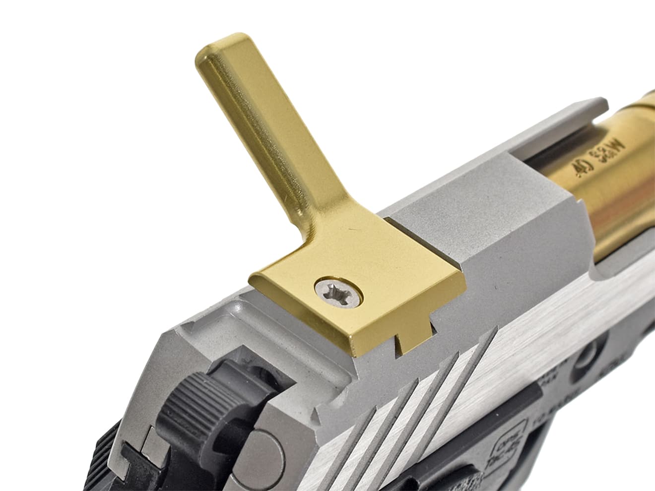 COWCOW TECHNOLOGY アルミCNC RAW コッキングハンドル スタンダード C 左出し用 TM Hi-Capa [カラー：シルバー / ブラック / ゴールド]