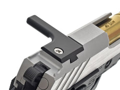 COWCOW TECHNOLOGY アルミCNC RAW コッキングハンドル スタンダード D 左出し用 TM Hi-Capa [カラー：シルバー / ブラック / ゴールド]