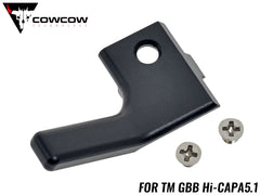 COWCOW TECHNOLOGY アルミCNC RAW コッキングハンドル スタンダード E 右出し用 TM Hi-Capa [カラー：シルバー / ブラック / ゴールド]