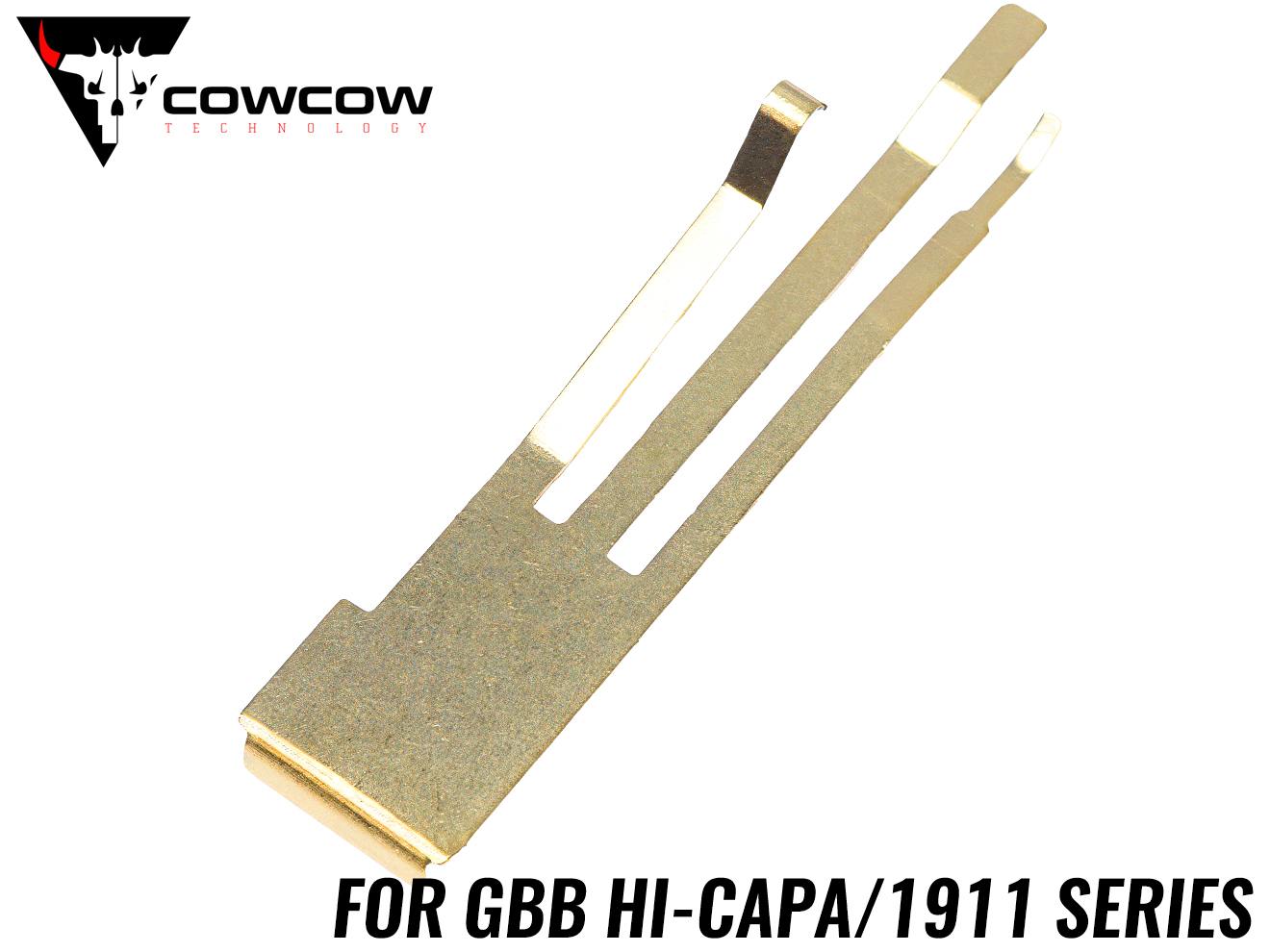 COWCOW TECHNOLOGY CHAMP シアースプリング [GBB Hi-CAPA/1911シリーズ用] [カラー：シルバー / ブラック / ゴールド / レインボー]