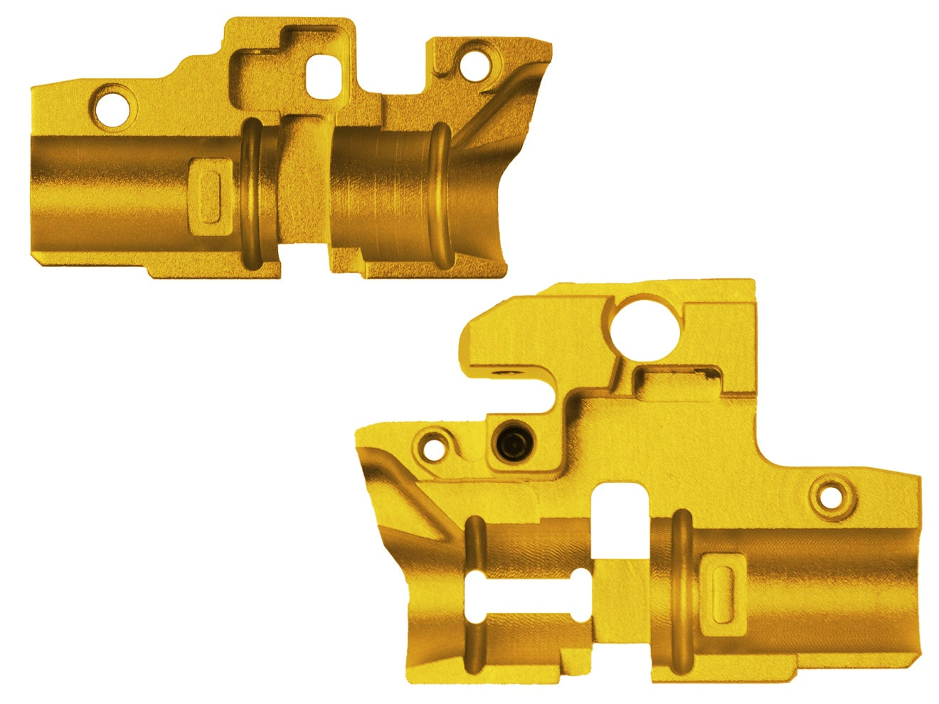 COWCOW TECHNOLOGY A7075CNC NewGen ホップアップチャンバー マルイ Hi-CAPA/1911シリーズ [カラー：ブラック / レッド / シルバー / ゴールド / レインボー]