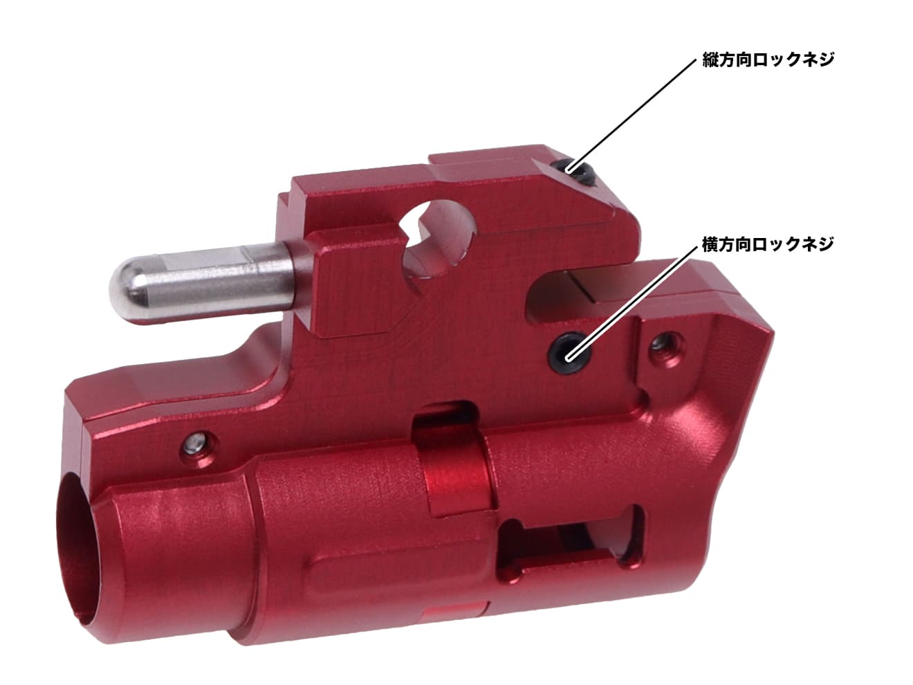 COWCOW TECHNOLOGY A7075CNC NewGen ホップアップチャンバー マルイ Hi-CAPA/1911シリーズ [カラー：ブラック / レッド / シルバー / ゴールド / レインボー]