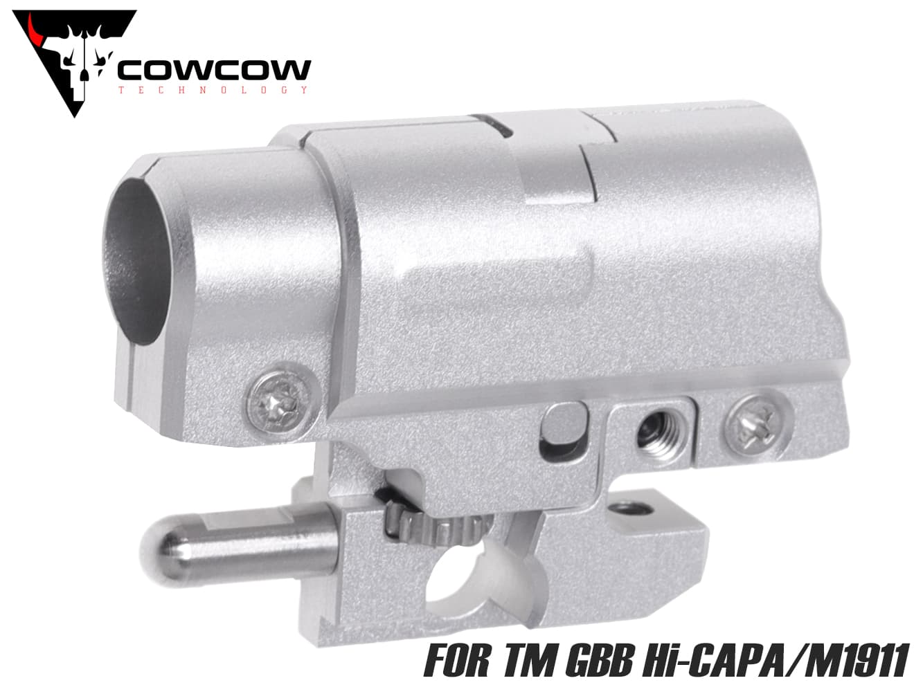 COWCOW TECHNOLOGY A7075CNC NewGen ホップアップチャンバー マルイ Hi-CAPA/1911シリーズ [カラー：ブラック / レッド / シルバー / ゴールド / レインボー]