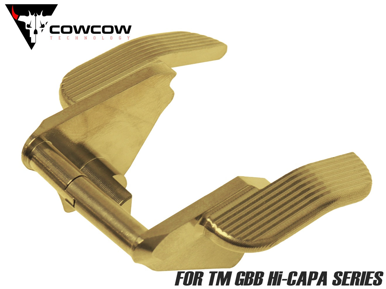 COWCOW TECHNOLOGY ステンレスCNC マッチグレード アンビサムセーフティ マルイ Hi-CAPAシリーズ [カラー：ブラック / シルバー / ゴールド / レインボー]