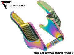 COWCOW TECHNOLOGY ステンレスCNC マッチグレード アンビサムセーフティ マルイ Hi-CAPAシリーズ [カラー：ブラック / シルバー / ゴールド / レインボー]