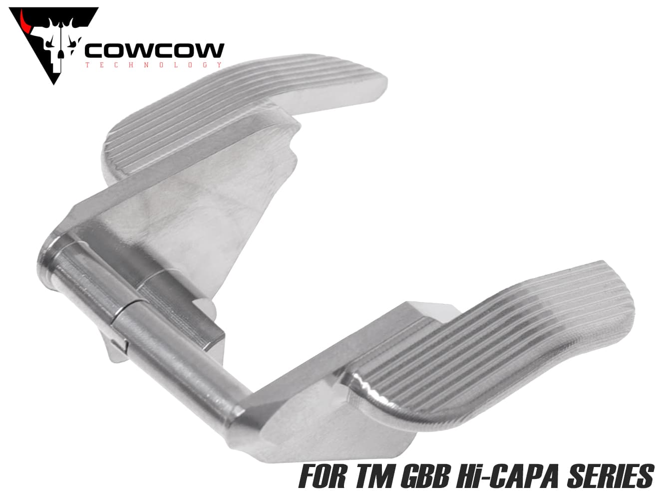 COWCOW TECHNOLOGY ステンレスCNC マッチグレード アンビサムセーフティ マルイ Hi-CAPAシリーズ [カラー：ブラック / シルバー / ゴールド / レインボー]