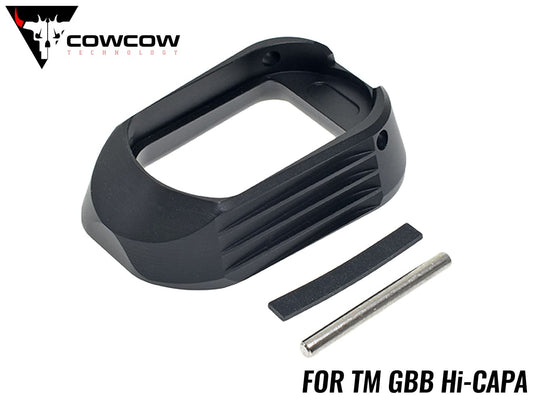 COWCOW TECHNOLOGY アルミ マッチグレード T01 マグウェル TM Hi-Capa [カラー：ブラック / ゴールド / レインボー / シルバー]
