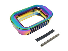 COWCOW TECHNOLOGY アルミ マッチグレード T01 マグウェル TM Hi-Capa [カラー：ブラック / ゴールド / レインボー / シルバー]