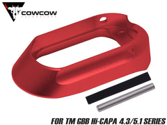 COWCOW TECHNOLOGY アルミCNC ハイヒールマグウェル マルイ Hi-CAPAシリーズ [カラー：ブラック / シルバー / ゴールド / レッドレインボー]