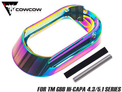 COWCOW TECHNOLOGY アルミCNC ハイヒールマグウェル マルイ Hi-CAPAシリーズ [カラー：ブラック / シルバー / ゴールド / レッドレインボー]