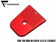 COWCOW TECHNOLOGY D02 ドットタック マガジンベース Hi-CAPA [カラー：ブラック / ゴールド / レッド / レインボー / シルバー]
