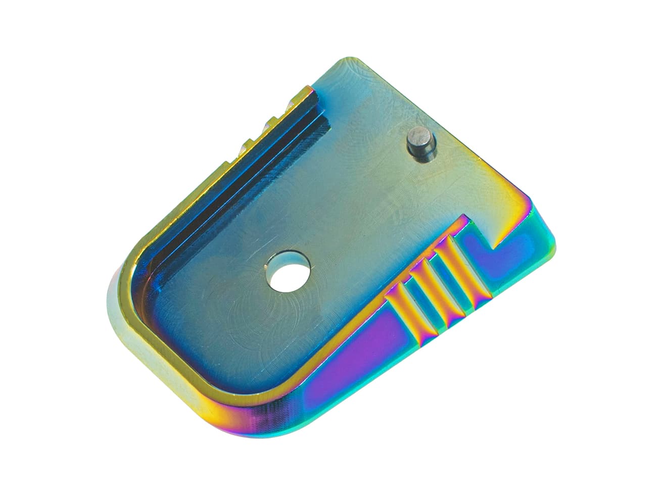 COWCOW TECHNOLOGY D02 ドットタック マガジンベース Hi-CAPA [カラー：ブラック / ゴールド / レッド / レインボー / シルバー]