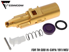COWCOW TECHNOLOGY A7075 CNC パワーアップ ローディングノズルセット TM Hi-CAPA/1911 [カラー：シルバー / ブラック / ゴールド / レッド / レインボー]