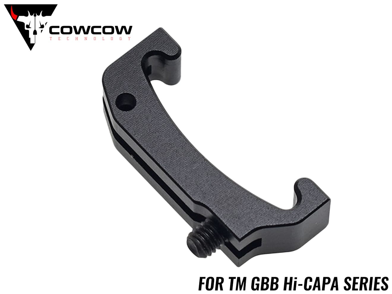 COWCOW TECHNOLOGY アルミCNC モジューラートリガーベース TM Hi-CAPAシリーズ [カラー：シルバー / ブラック / ゴールド / レッド]