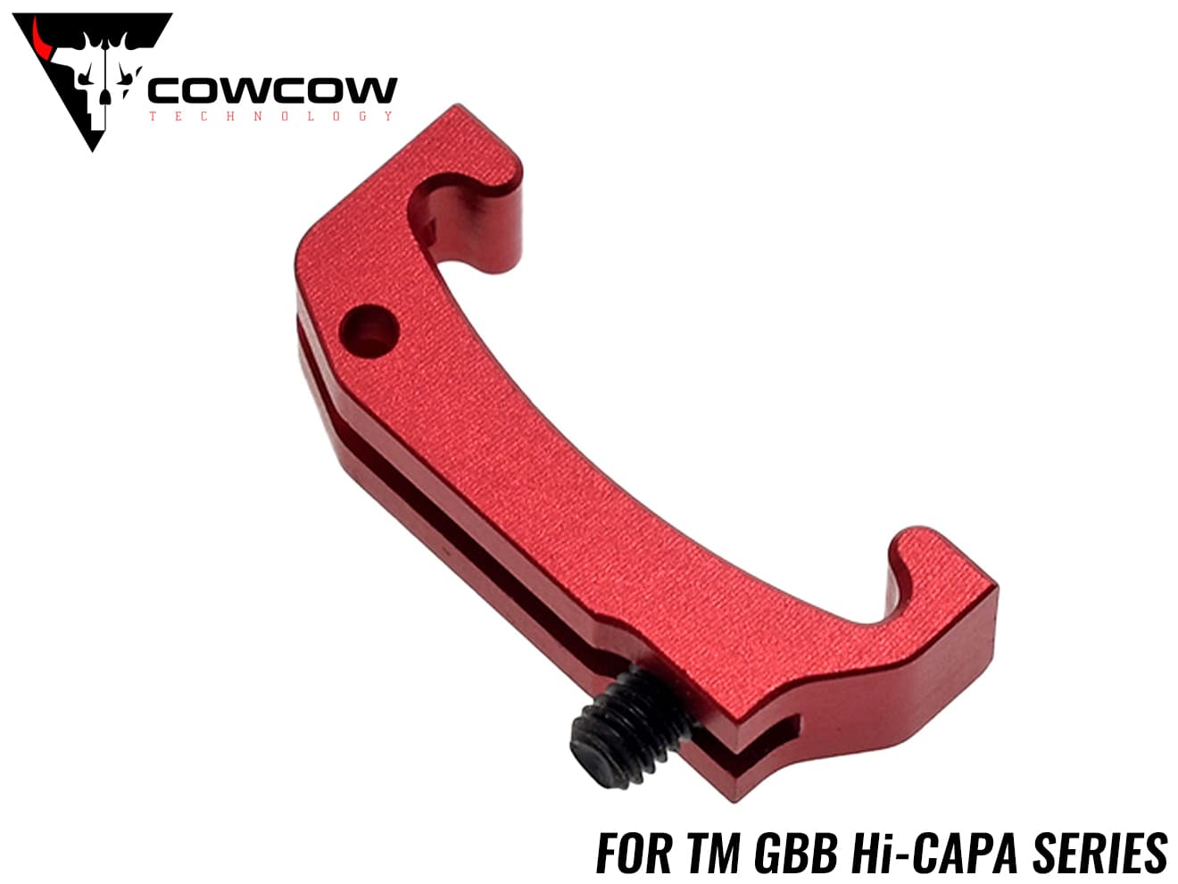 COWCOW TECHNOLOGY アルミCNC モジューラートリガーベース TM Hi-CAPAシリーズ [カラー：シルバー / ブラック / ゴールド / レッド]