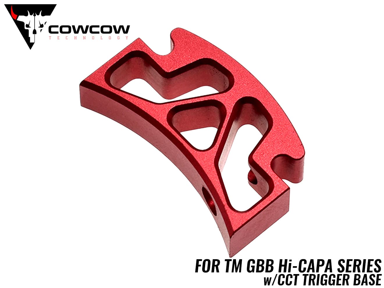 COWCOW TECHNOLOGY アルミCNC モジューラートリガーシュー A [カラー：シルバー / ブラック / ゴールド / レッド]