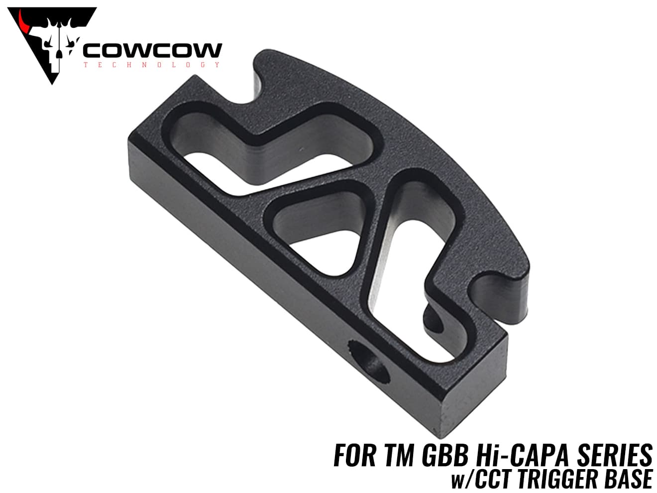 COWCOW TECHNOLOGY アルミCNC モジューラートリガーシュー C [カラー：シルバー / ブラック / ゴールド / レッド]