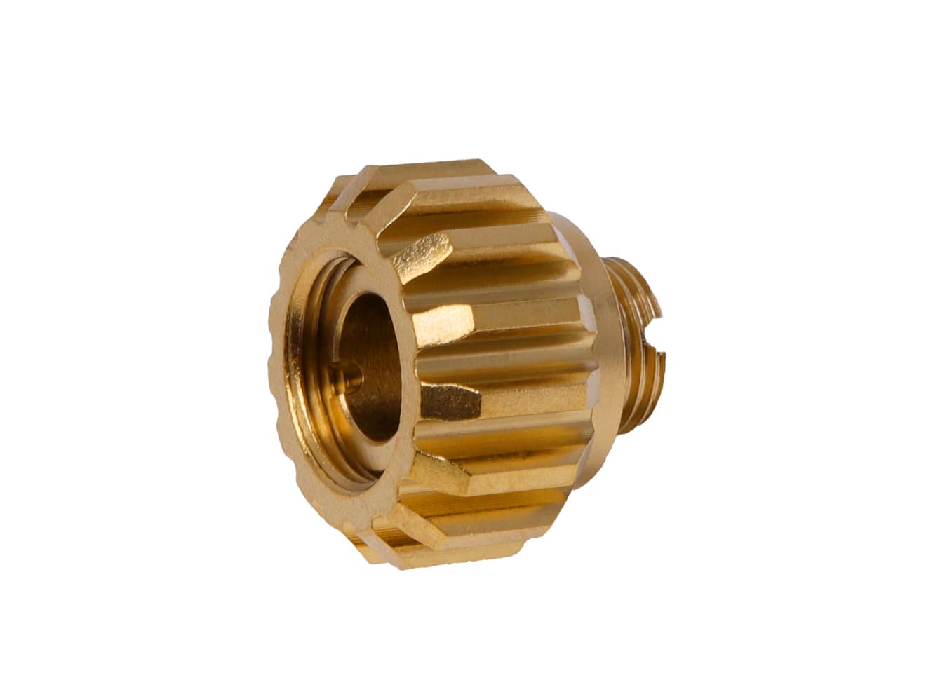 COWCOW TECHNOLOGY A02 サイレンサーアダプター (11mm正ネジ→14mm逆ネジ♂) [カラー：ブラック / ゴールド / レッド / シルバー]