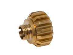 COWCOW TECHNOLOGY A02 サイレンサーアダプター (11mm正ネジ→14mm逆ネジ♂) [カラー：ブラック / ゴールド / レッド / シルバー]