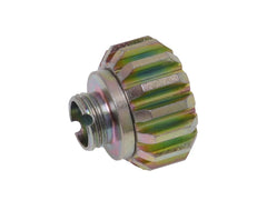 COWCOW TECHNOLOGY A02 サイレンサーアダプター (11mm正ネジ→14mm逆ネジ♂) [カラー：ブラック / ゴールド / レッド / シルバー]