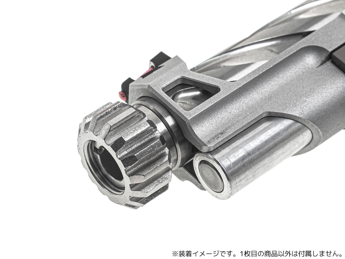 COWCOW TECHNOLOGY A02 サイレンサーアダプター (11mm正ネジ→14mm逆ネジ♂) [カラー：ブラック / ゴールド / レッド / シルバー]