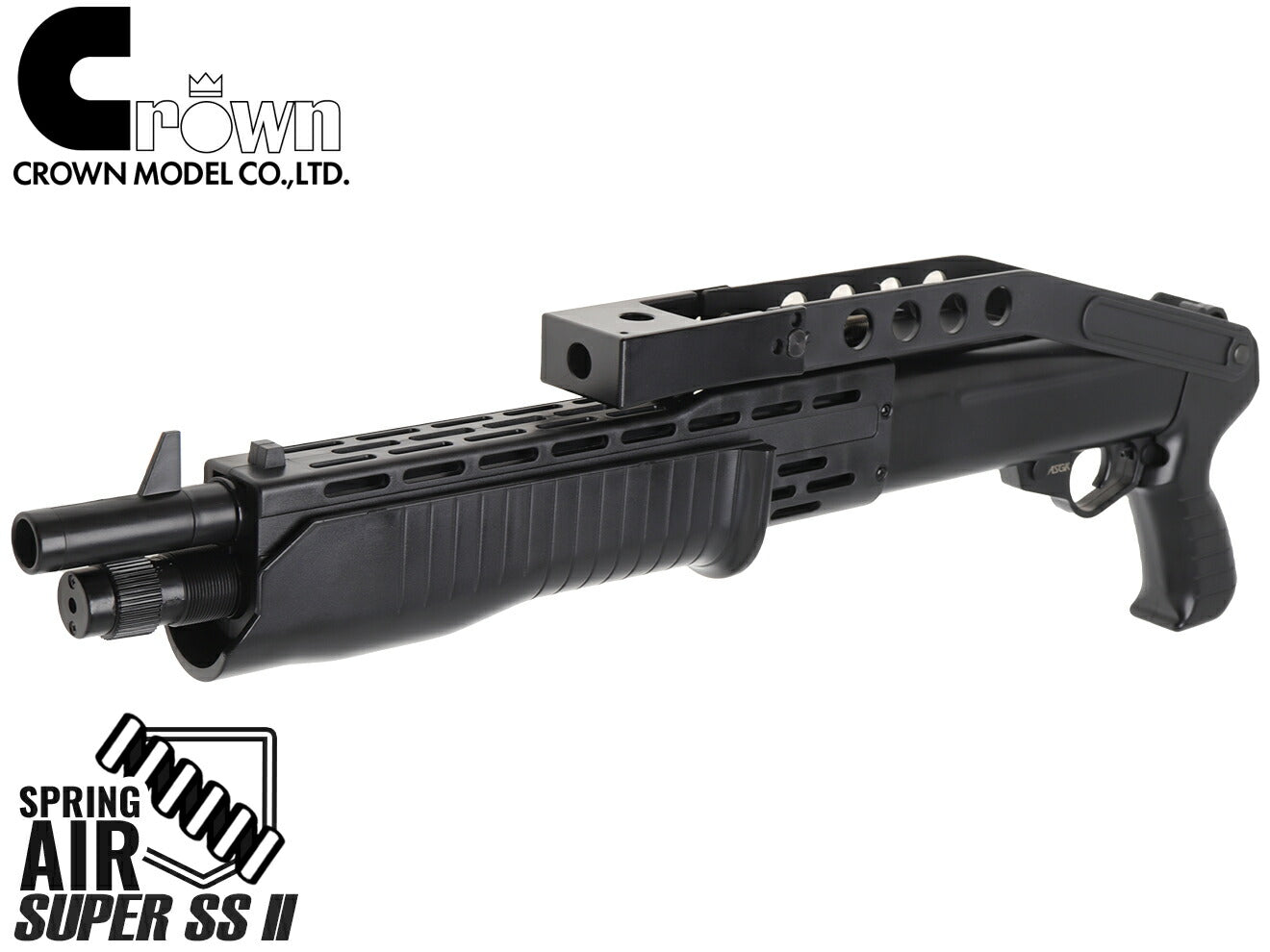 クラウンモデル エアーショットガン スーパーSS2 フォールディングストックタイプ 10才以上