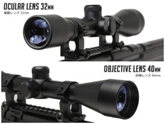 クラウンモデル エアーコッキング ボルトアクションライフル タイプ96 ジュニア 10才以上用 [セット内容：本体のみ / スコープ付]