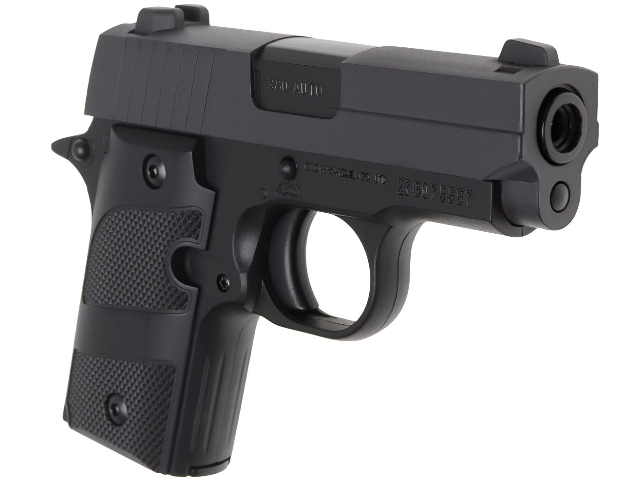 クラウン ハイランク エアーコッキング P238 Micro-Compact 10才以上 [カラー：シルバー / ブラック]