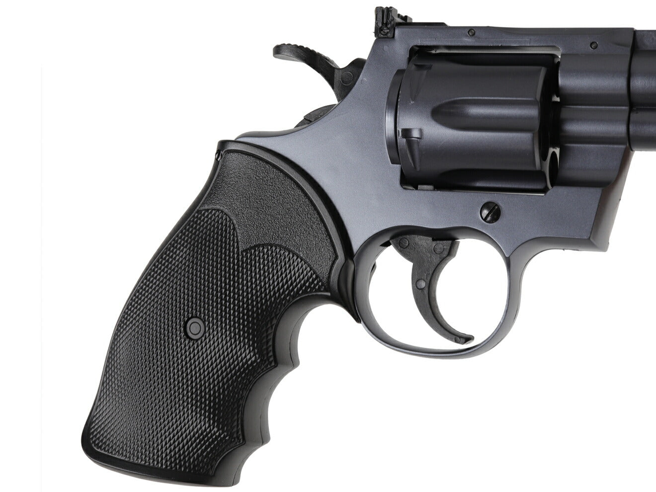 クラウンモデル ホップアップエアリボルバー コルト パイソン 4インチ ブラック 10才以上用モデル