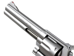 クラウンモデル ホップアップエアリボルバー S&W M686 6インチ シルバータイプ 10才以上用モデル