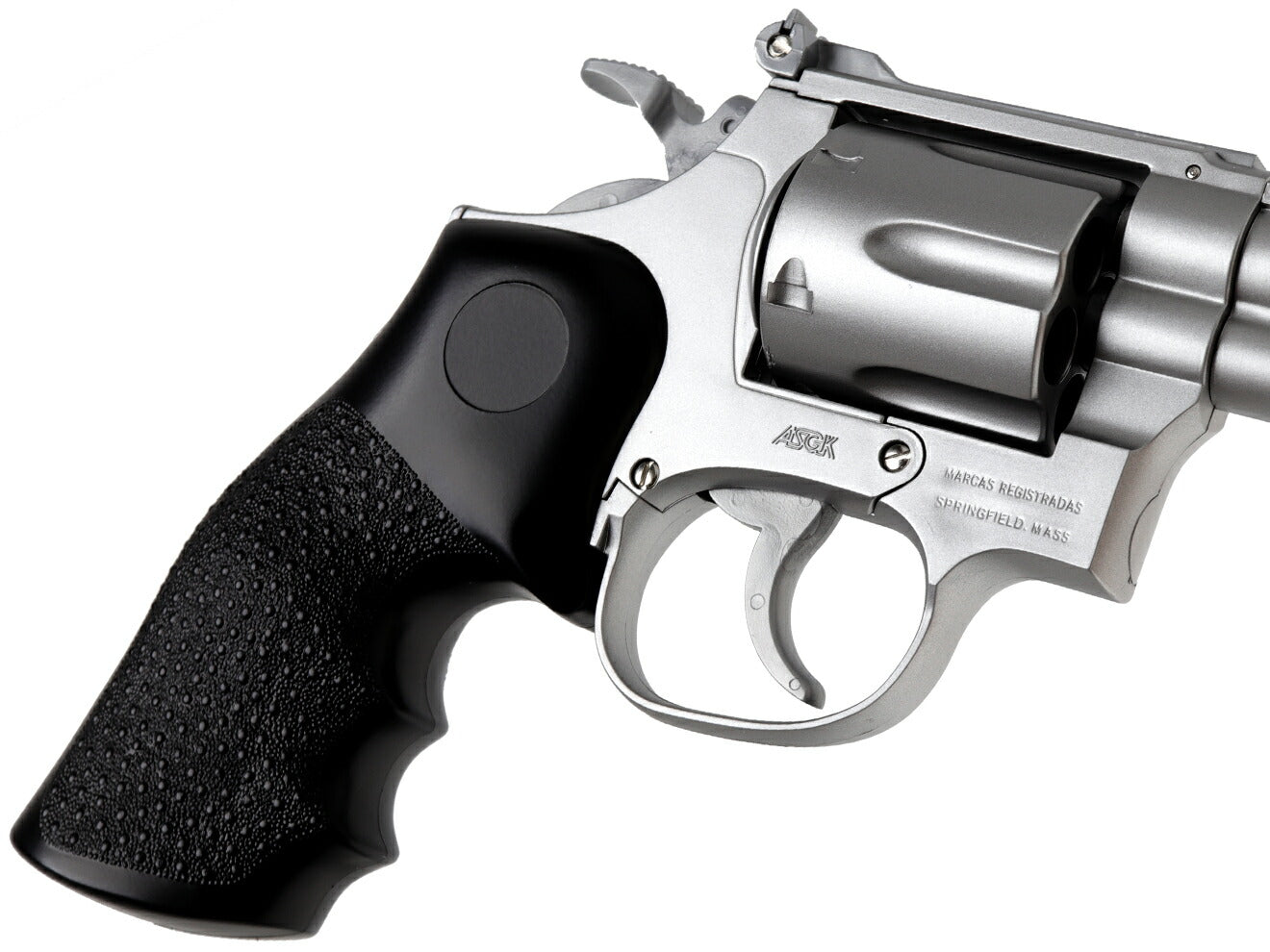 クラウンモデル ホップアップエアリボルバー S&W M686 6インチ シルバータイプ 10才以上用モデル