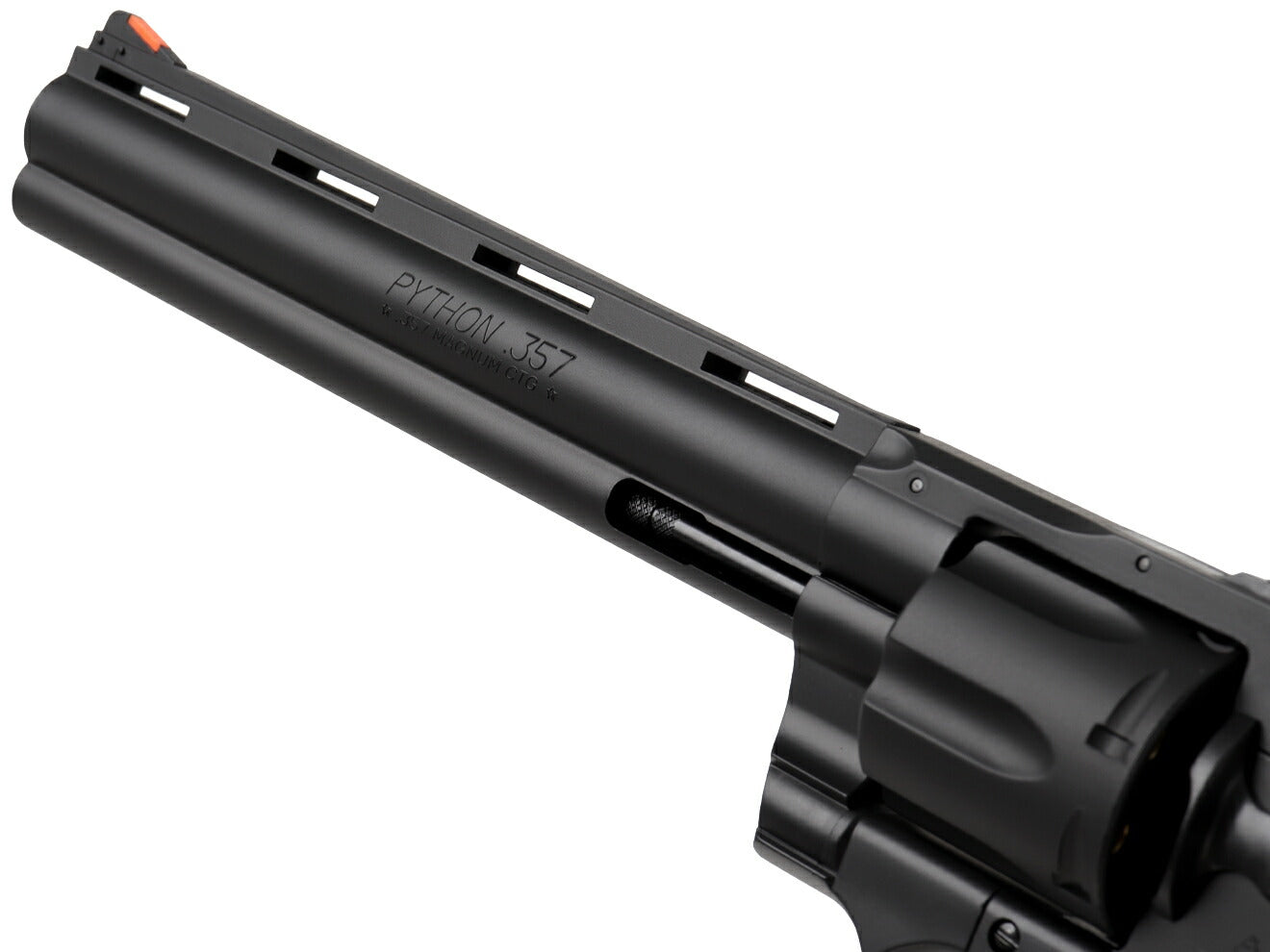 クラウンモデル ガスリボルバー コルト パイソン 8インチ ブラック 18歳以上