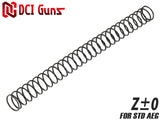 DCI Guns メインスプリング Z-2　STD 電動ガン用 [強さ：Z-2 / Z-1 / Z±0 / Z+1 / Z+2 / Z+3 / Z+4]