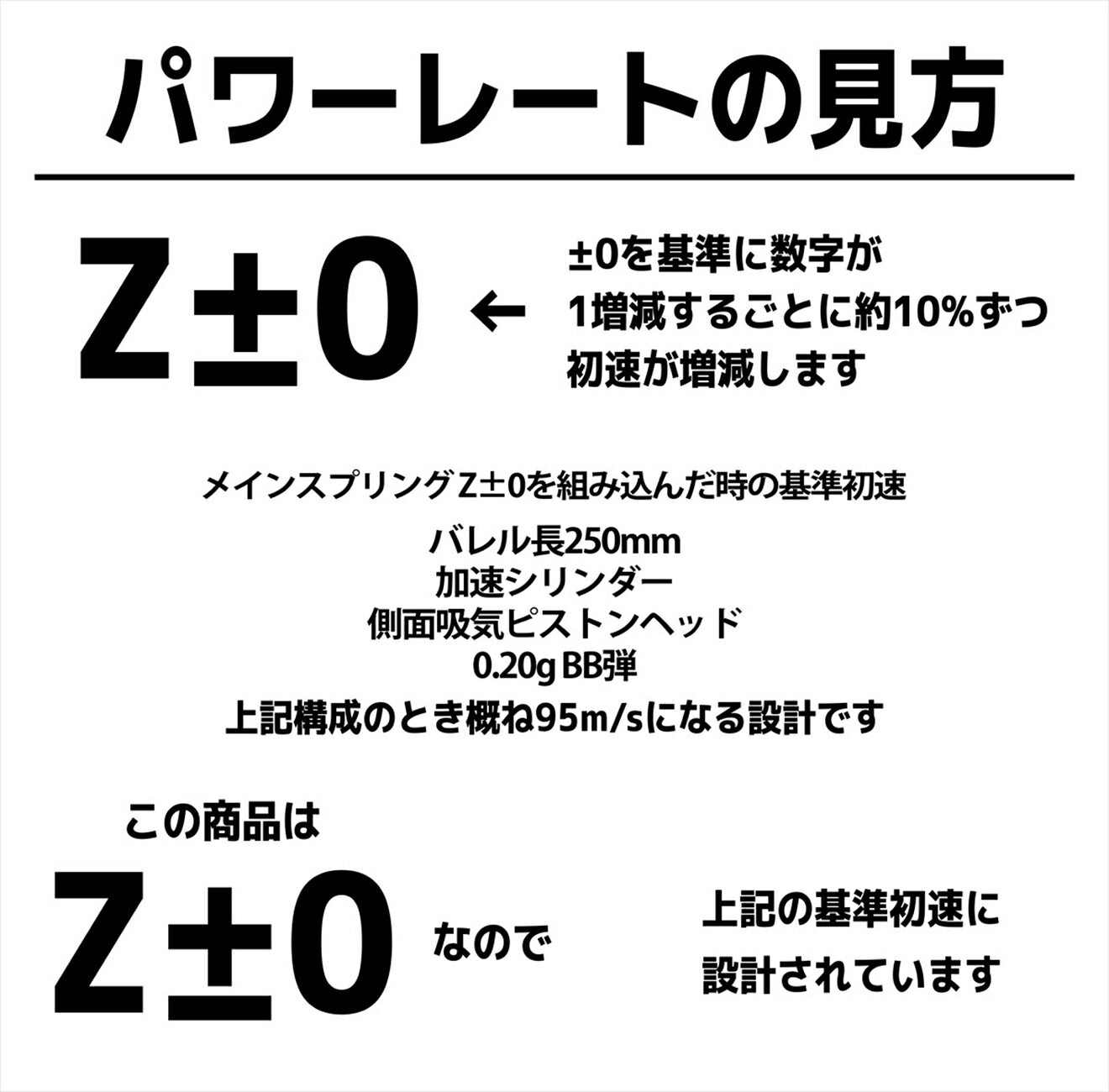 DCI Guns メインスプリング Z-2　STD 電動ガン用 [強さ：Z-2 / Z-1 / Z±0 / Z+1 / Z+2 / Z+3 / Z+4]