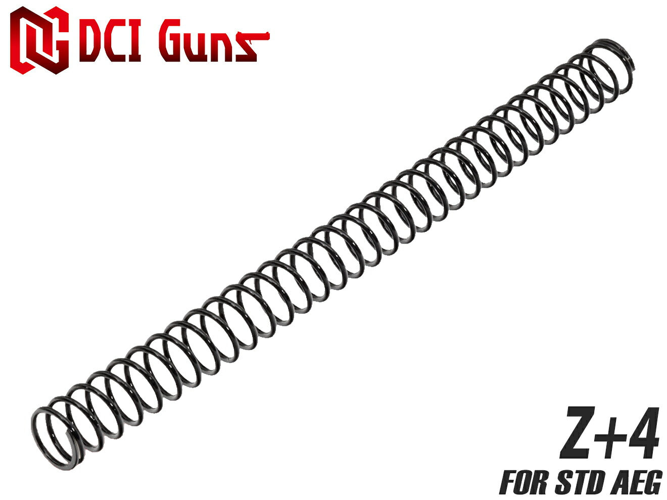 DCI Guns メインスプリング Z-2　STD 電動ガン用 [強さ：Z-2 / Z-1 / Z±0 / Z+1 / Z+2 / Z+3 / Z+4]