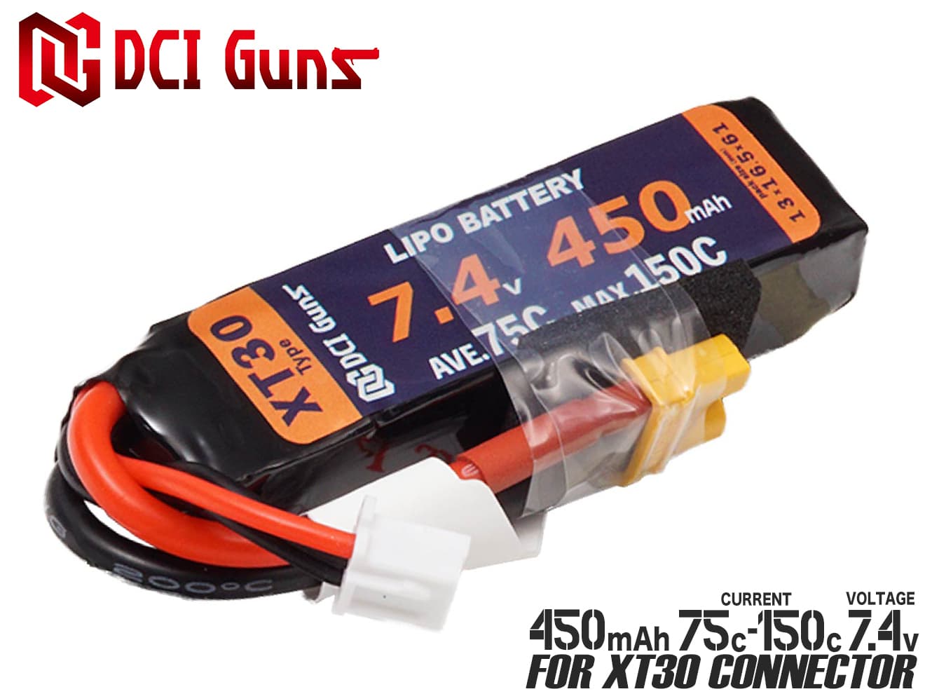 DCI Guns 11.1V 1200mAh 25C-50C LiPo スティックバッテリー [コネクター：タミヤミニ / ディーンズ・T型・2P]  | ミリタリーベース – ミリタリーベース - MILITARY BASE -