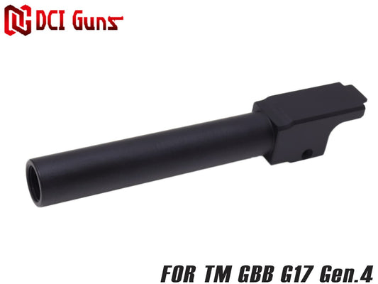 DCI Guns 11ｍｍ正ネジ メタルアウターバレル 東京マルイ G17 Gen.4専用 [カラー：ブラック / ゴールド / レッド / シルバー]