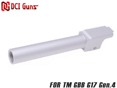 DCI Guns 11ｍｍ正ネジ メタルアウターバレル 東京マルイ G17 Gen.4専用 [カラー：ブラック / ゴールド / レッド / シルバー]