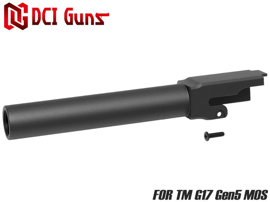DCI Guns 11mm正ネジメタルアウターバレル マルイ G17 Gen.5 MOS用 [カラー：ブラック / ゴールド / レッド / シルバー]